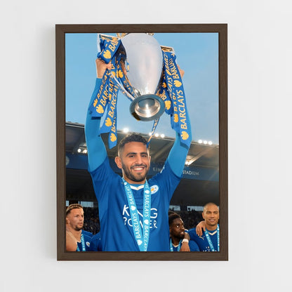 ap-leicester city fc-5 cadre Bois foncé