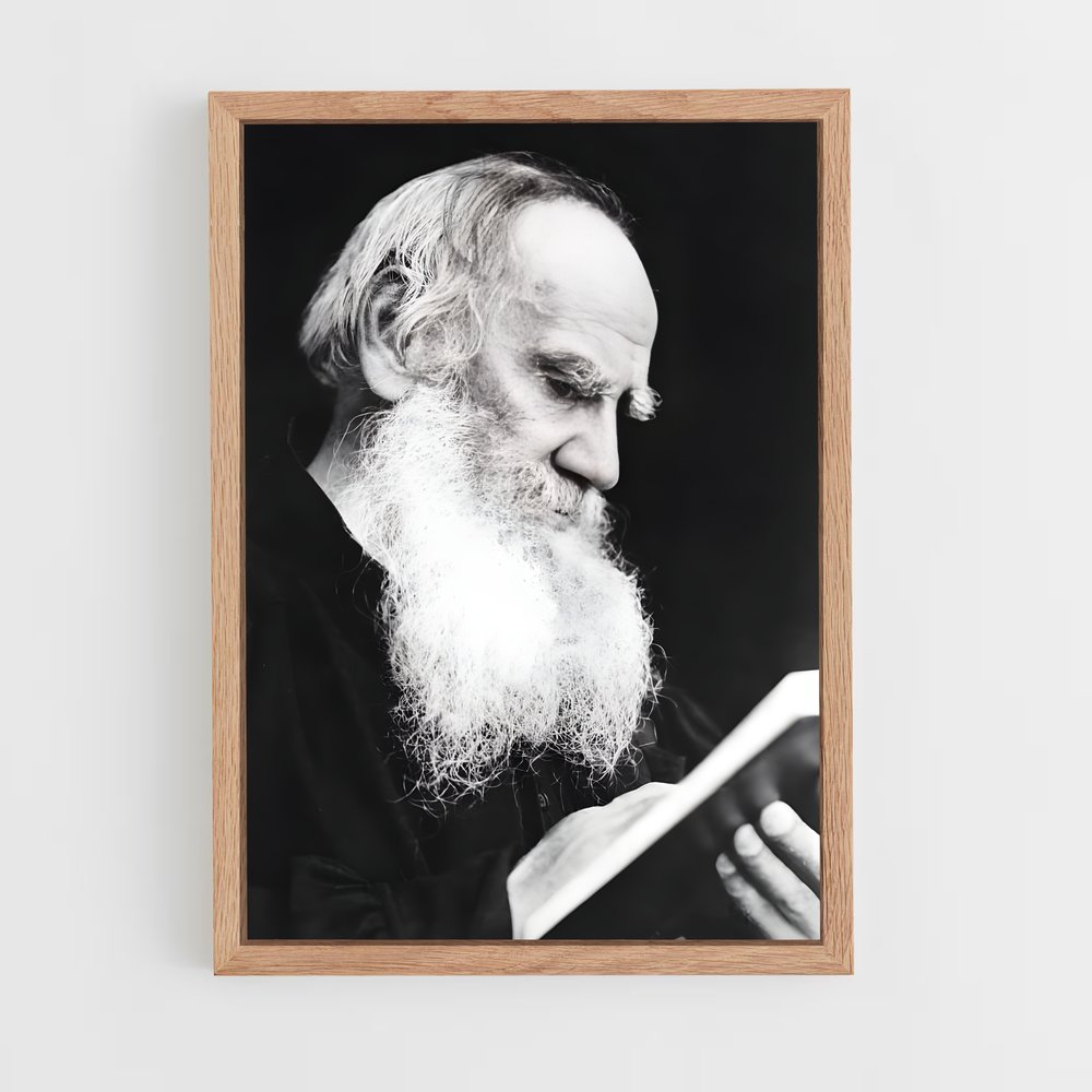 ap-leo tolstoy-2 cadre Bois clair