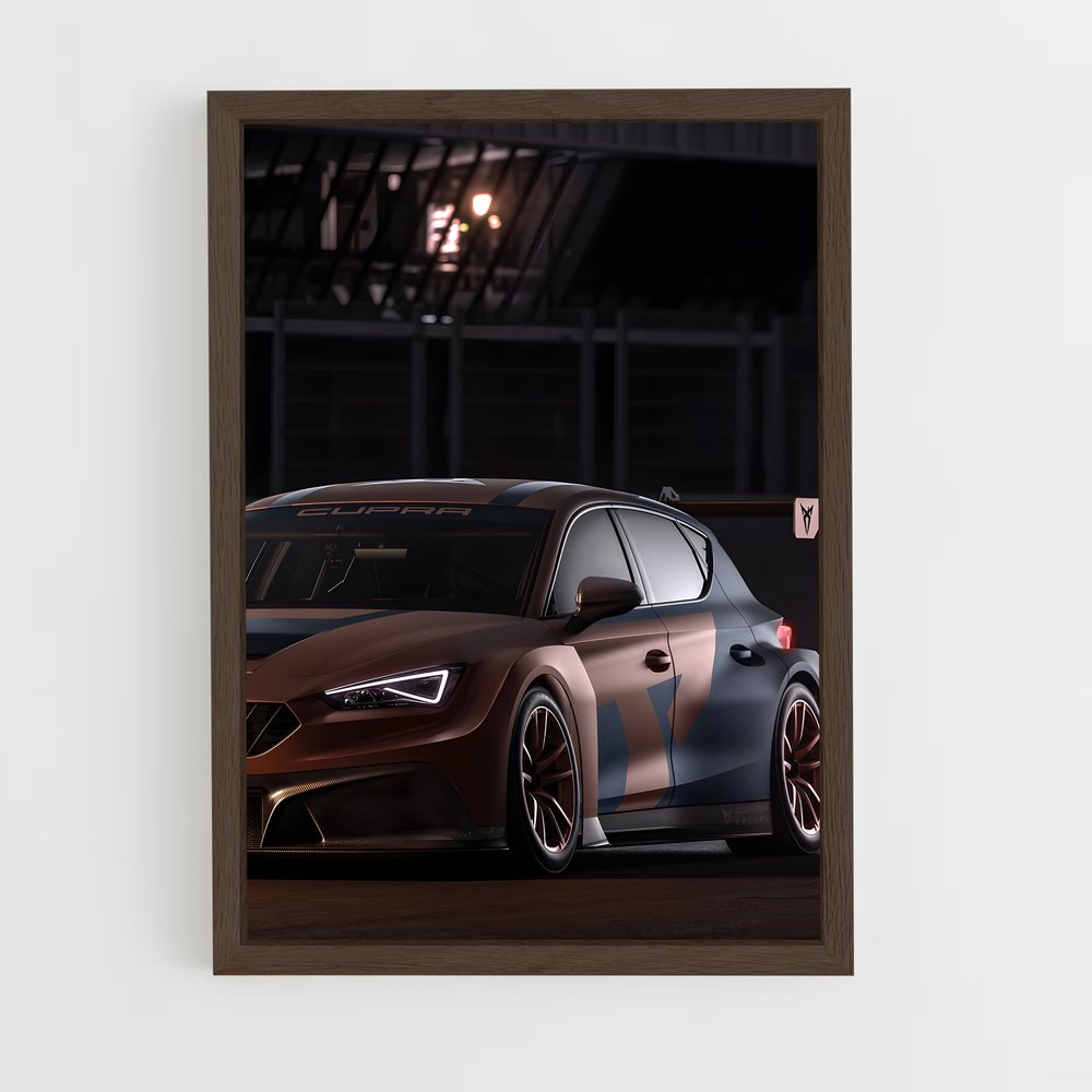 ap-leon cupra r-3 cadre Bois foncé