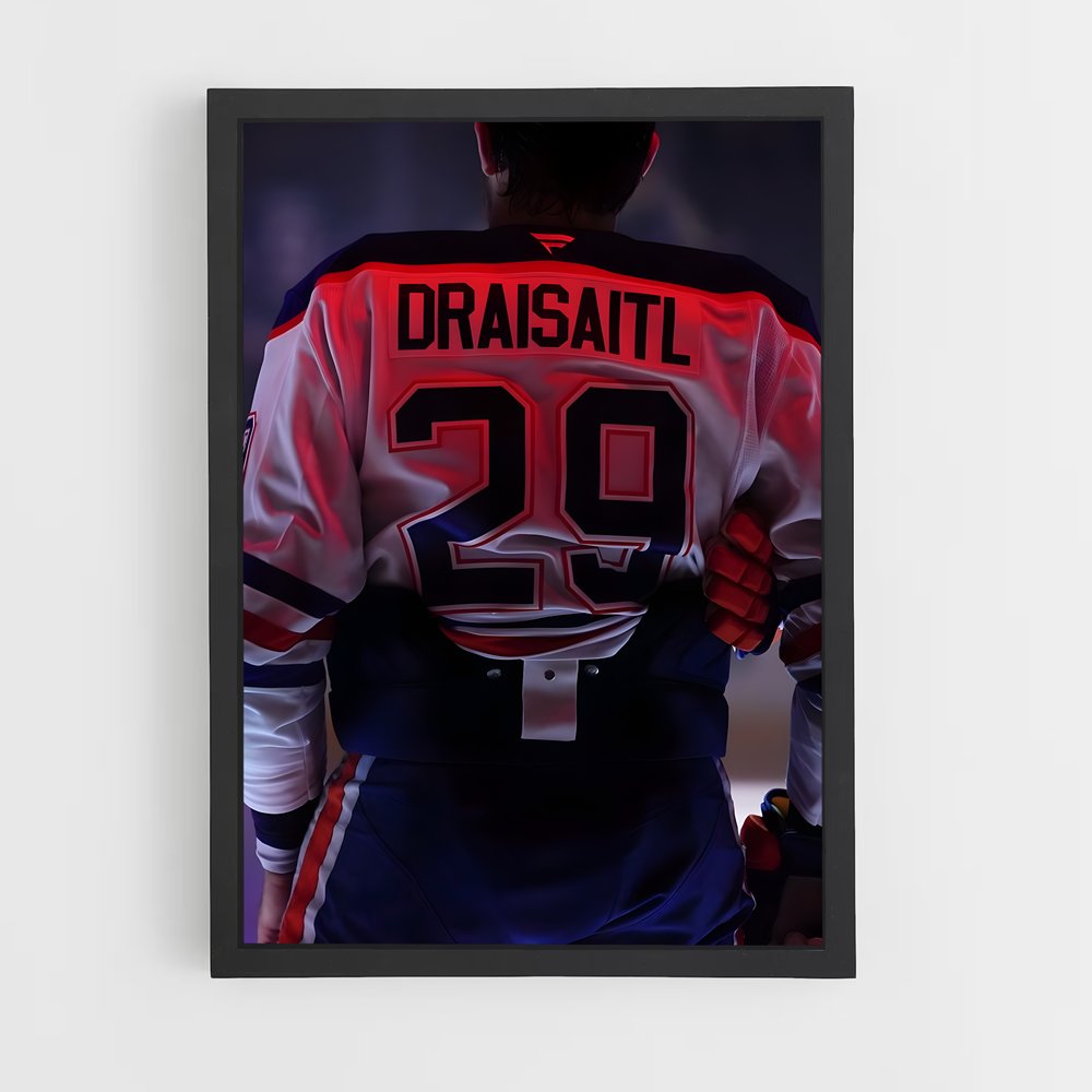 ap-leon draisaitl-2 cadre Noir