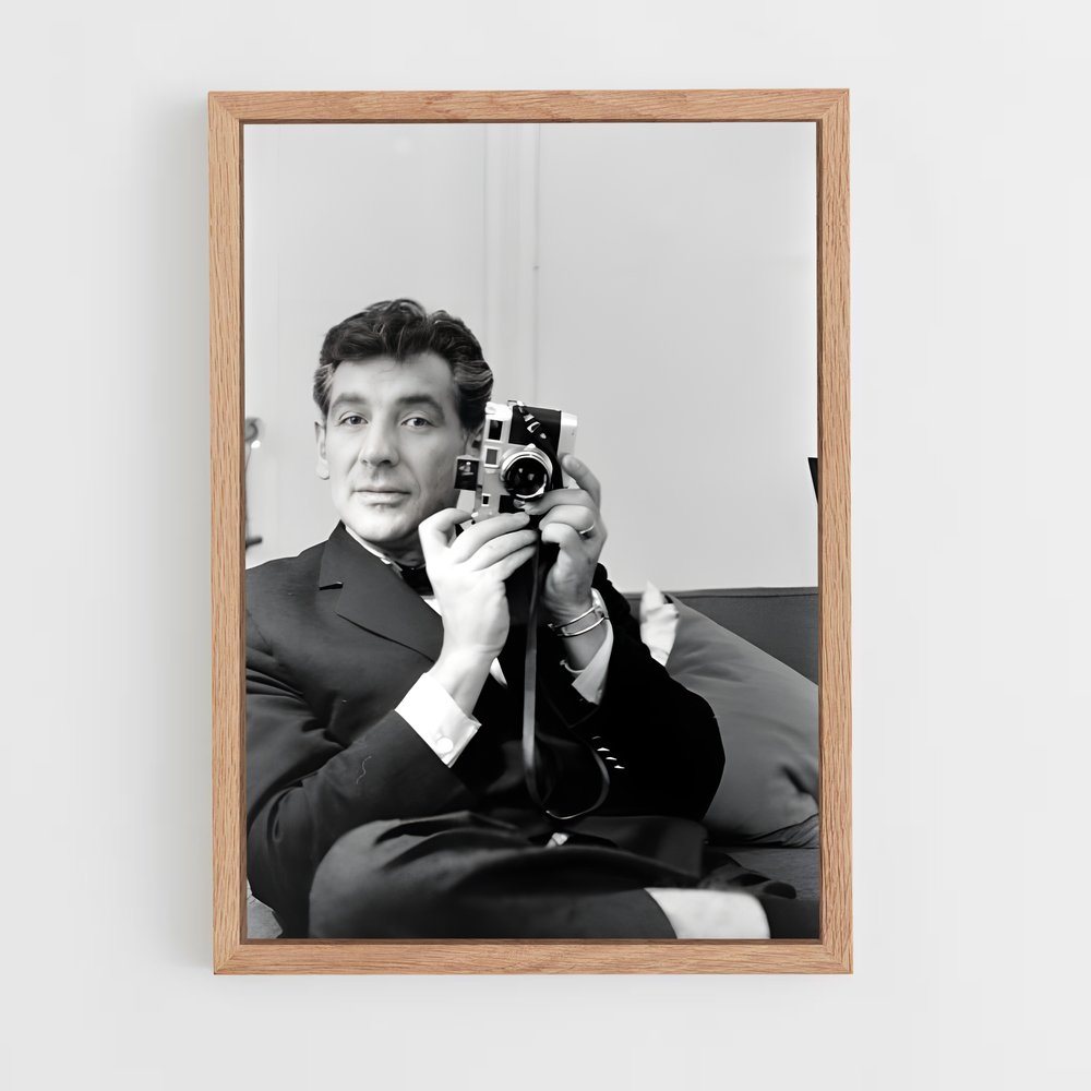 ap-leonard bernstein-2 cadre Bois clair