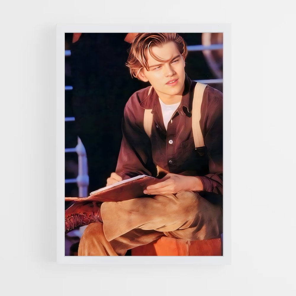 ap-leonardo dicaprio-8 cadre Blanc