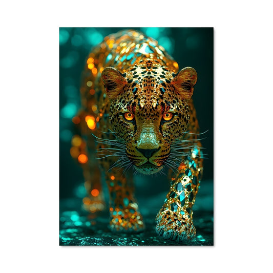 Poster Léopard Mystique