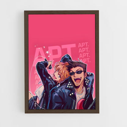 ap-leorio-1 cadre Bois foncé