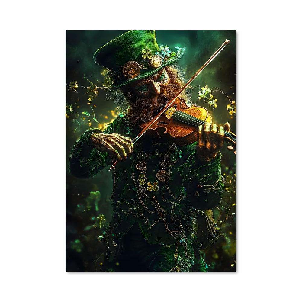 Poster Le Violoniste Émeraude