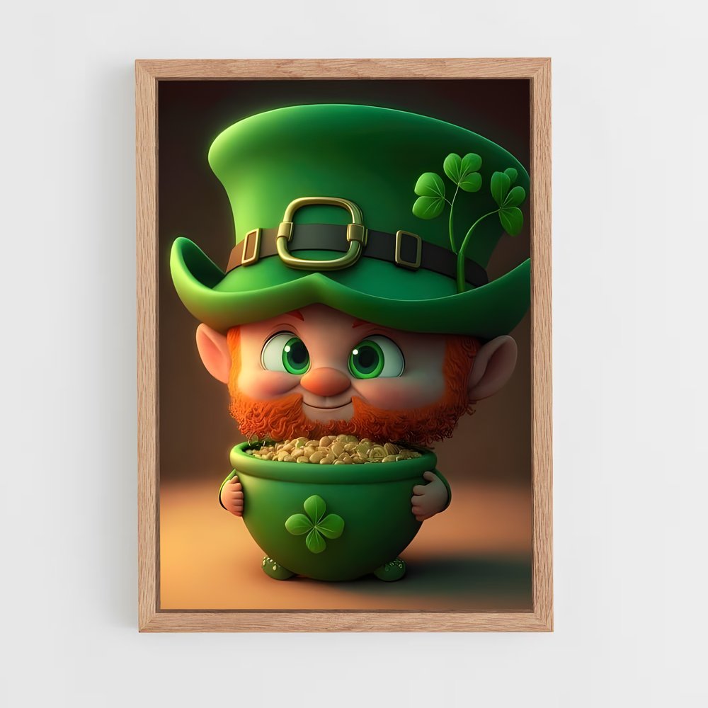 ap-leprechaun-5 cadre Bois clair