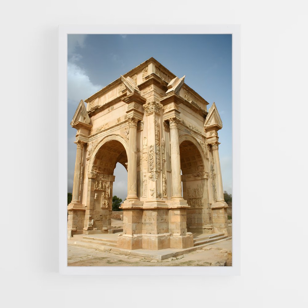 ap-leptis magna-1 cadre Blanc