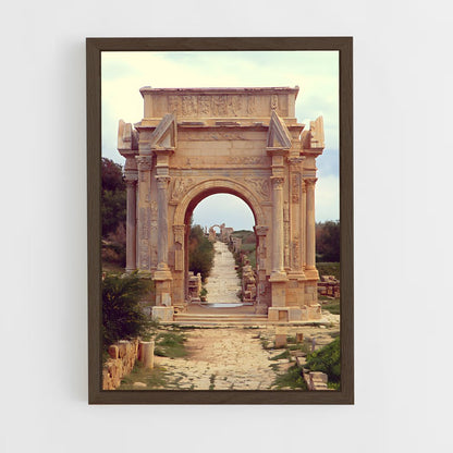 ap-leptis magna-4 cadre Bois foncé