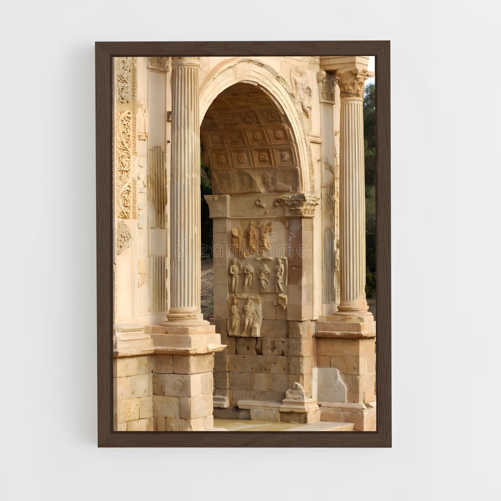ap-leptis magna-5 cadre Bois foncé