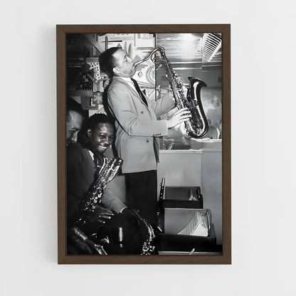 ap-lester young-2 cadre Bois foncé