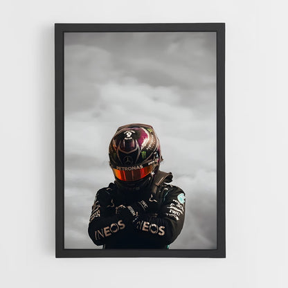ap-lewis hamilton-1 cadre Noir