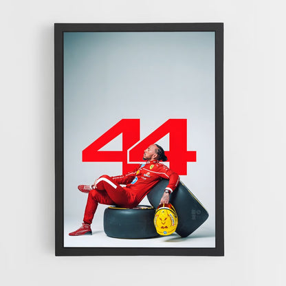 ap-lewis hamilton-6 cadre Noir