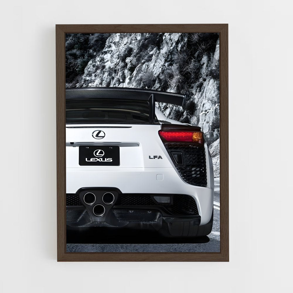 ap-lfa nurburgring edition-1 cadre Bois foncé