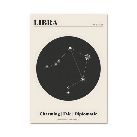 Poster Étoiles de la Balance