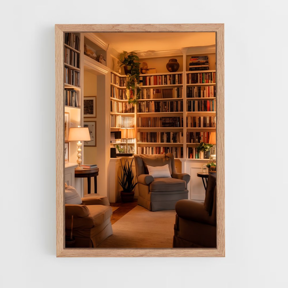 ap-library-11 cadre Bois clair