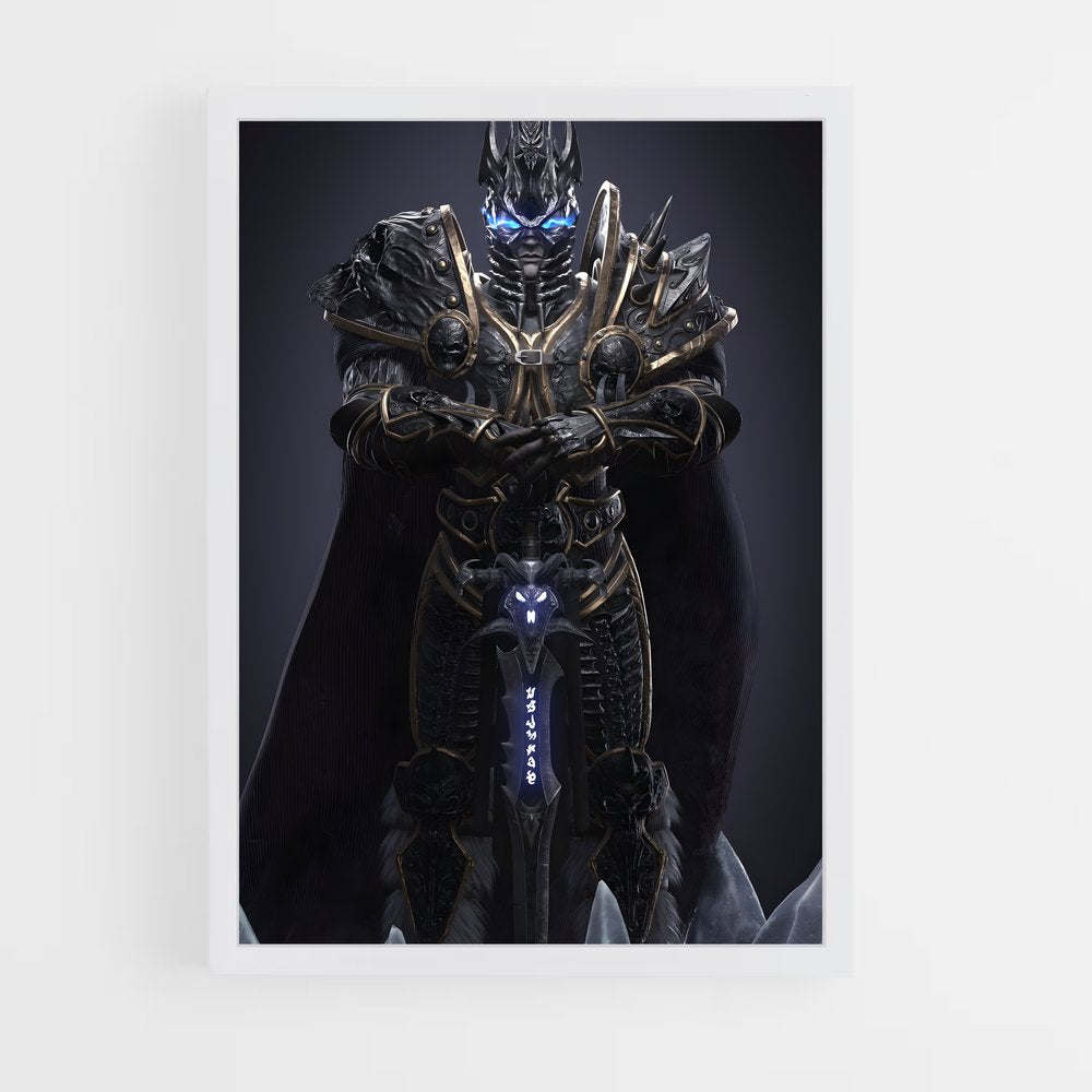 ap-lich king-3 cadre Blanc