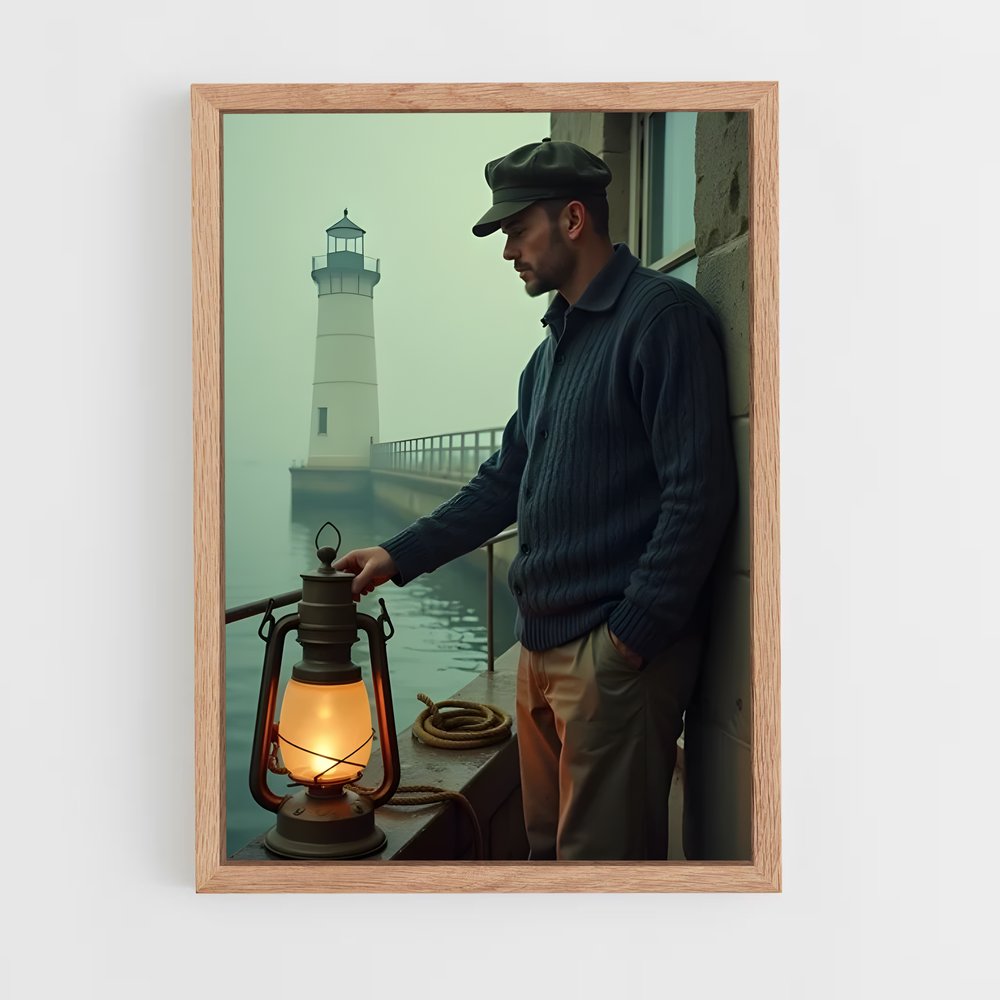 ap-lighthouse keeper-1 cadre Bois clair