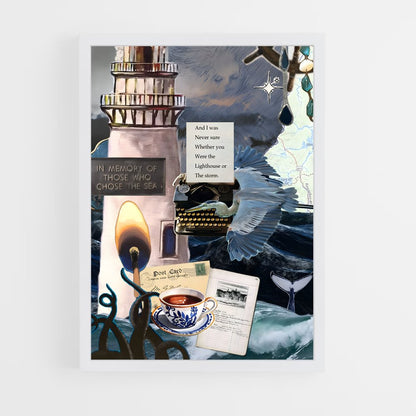 ap-lighthouse keeper-3 cadre Blanc