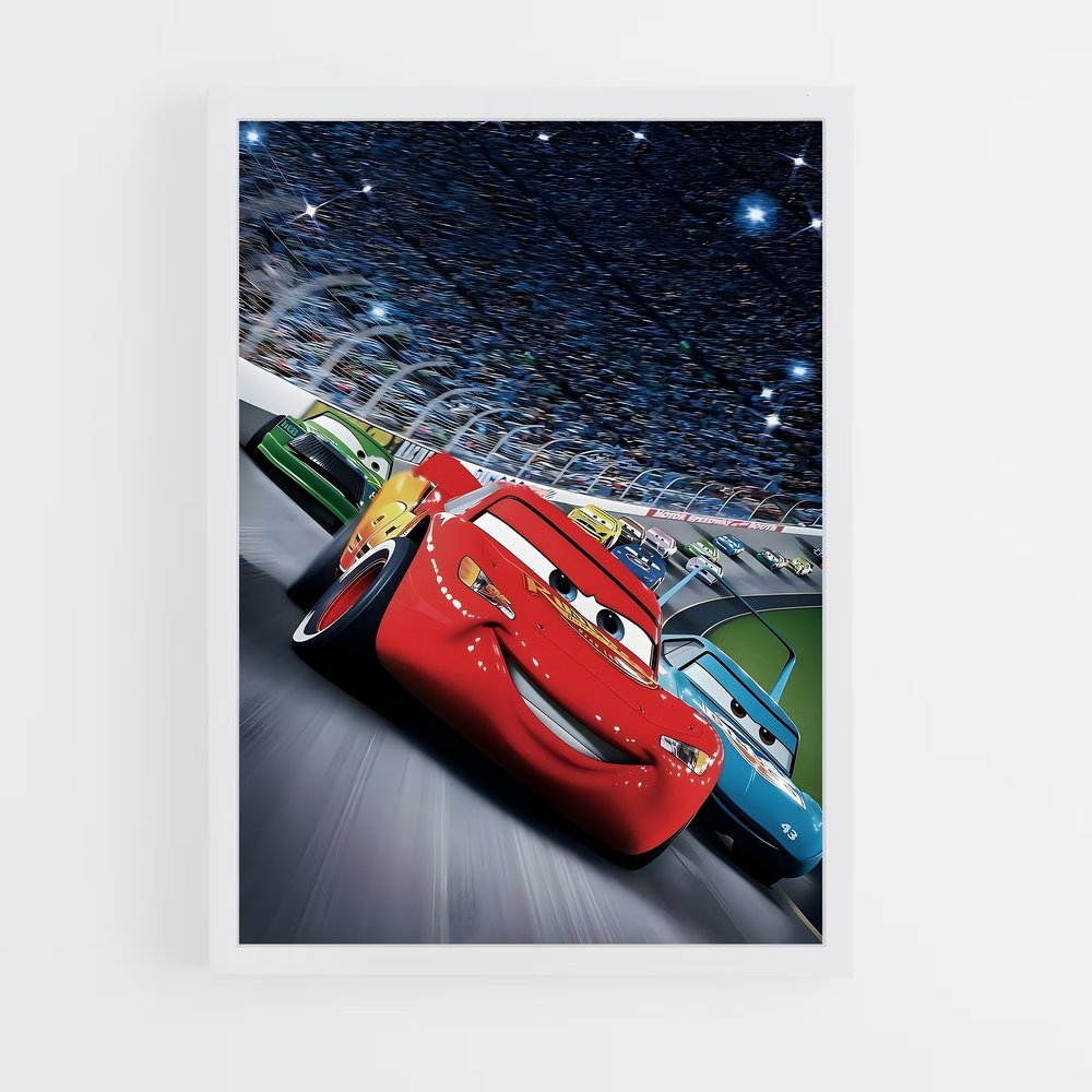 ap-lightning mcqueen-6 cadre Blanc