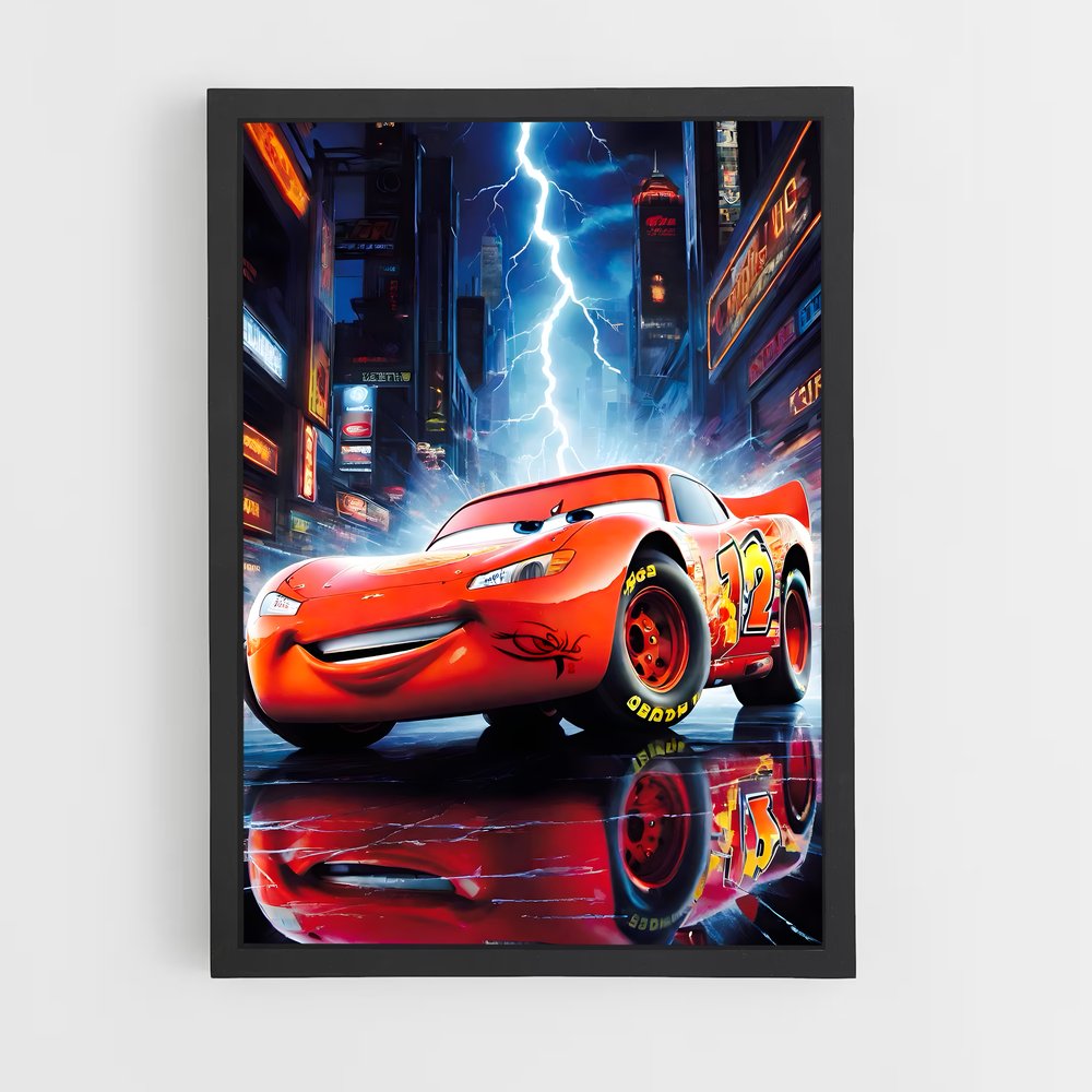 ap-lightning mcqueen-7 cadre Noir