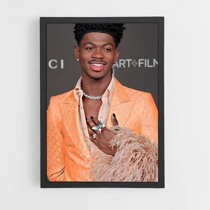 ap-lil nas x-4 cadre Noir