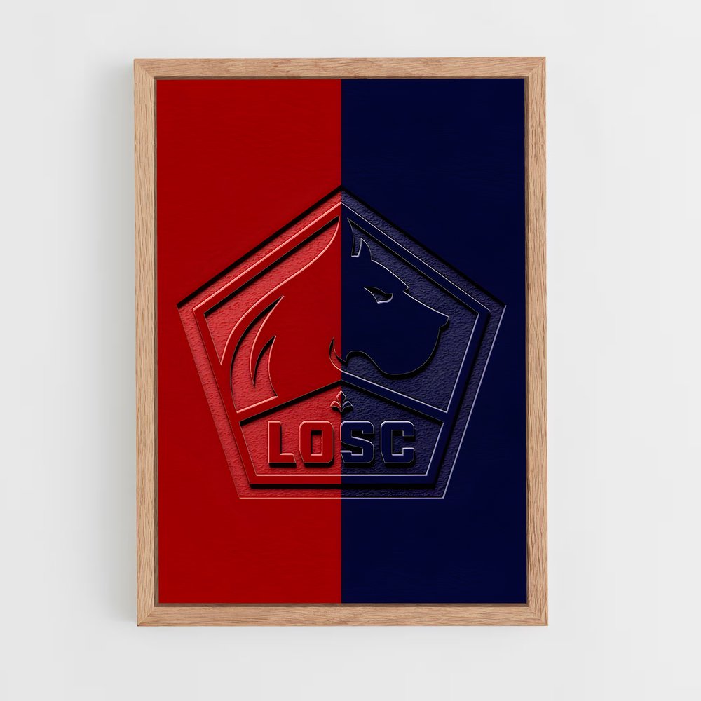 ap-lille osc-6 cadre Bois clair
