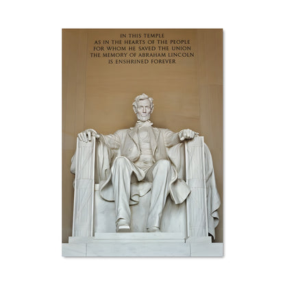 Poster Mémorial de Lincoln