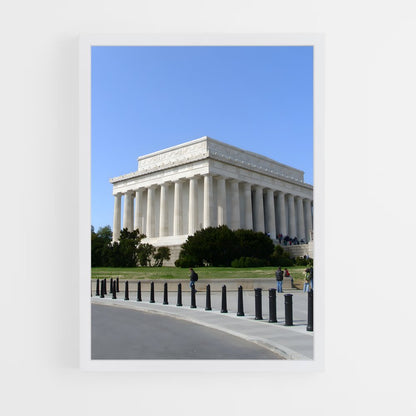 ap-lincoln memorial-1 cadre Blanc