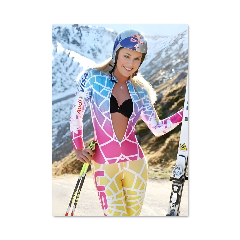 Poster Ski Queen