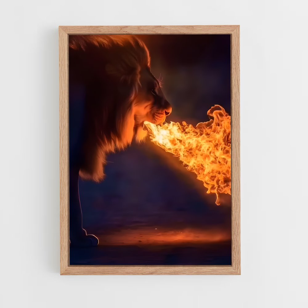 ap-lion-9 cadre Bois clair