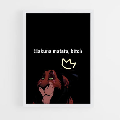 ap-lion king-3 cadre Blanc