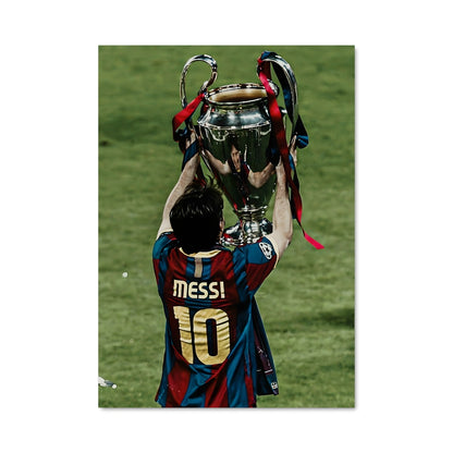 Poster Le Triomphe de Messi
