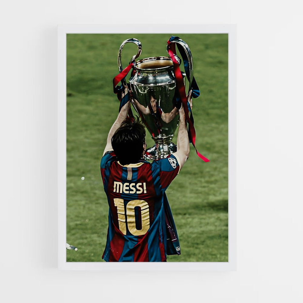 ap-lionel messi-5 cadre Blanc