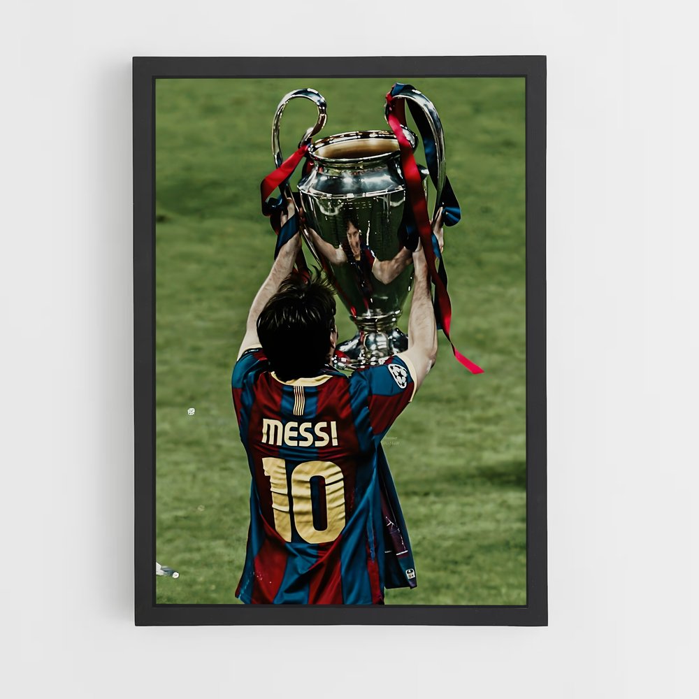 ap-lionel messi-5 cadre Noir