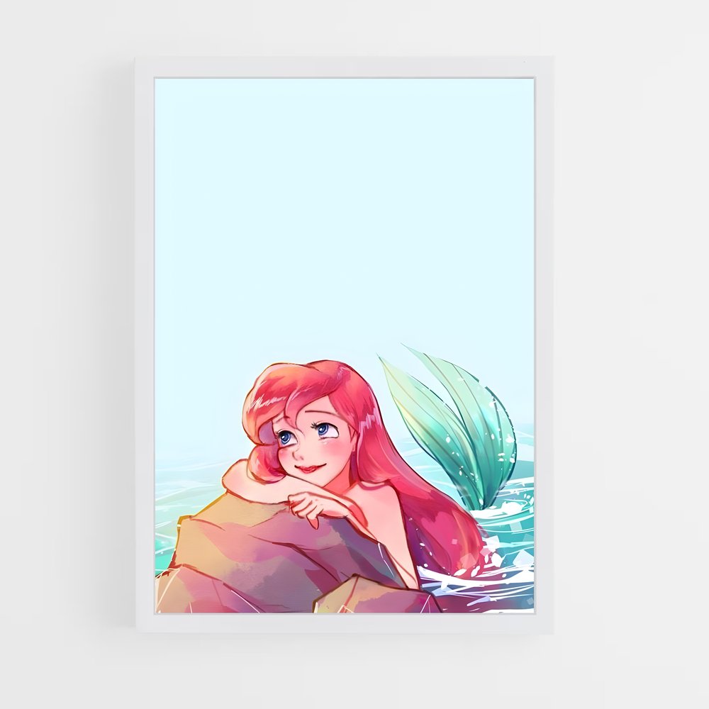 ap-little mermaid-2 cadre Blanc