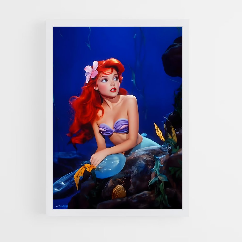 ap-little mermaid-6 cadre Blanc
