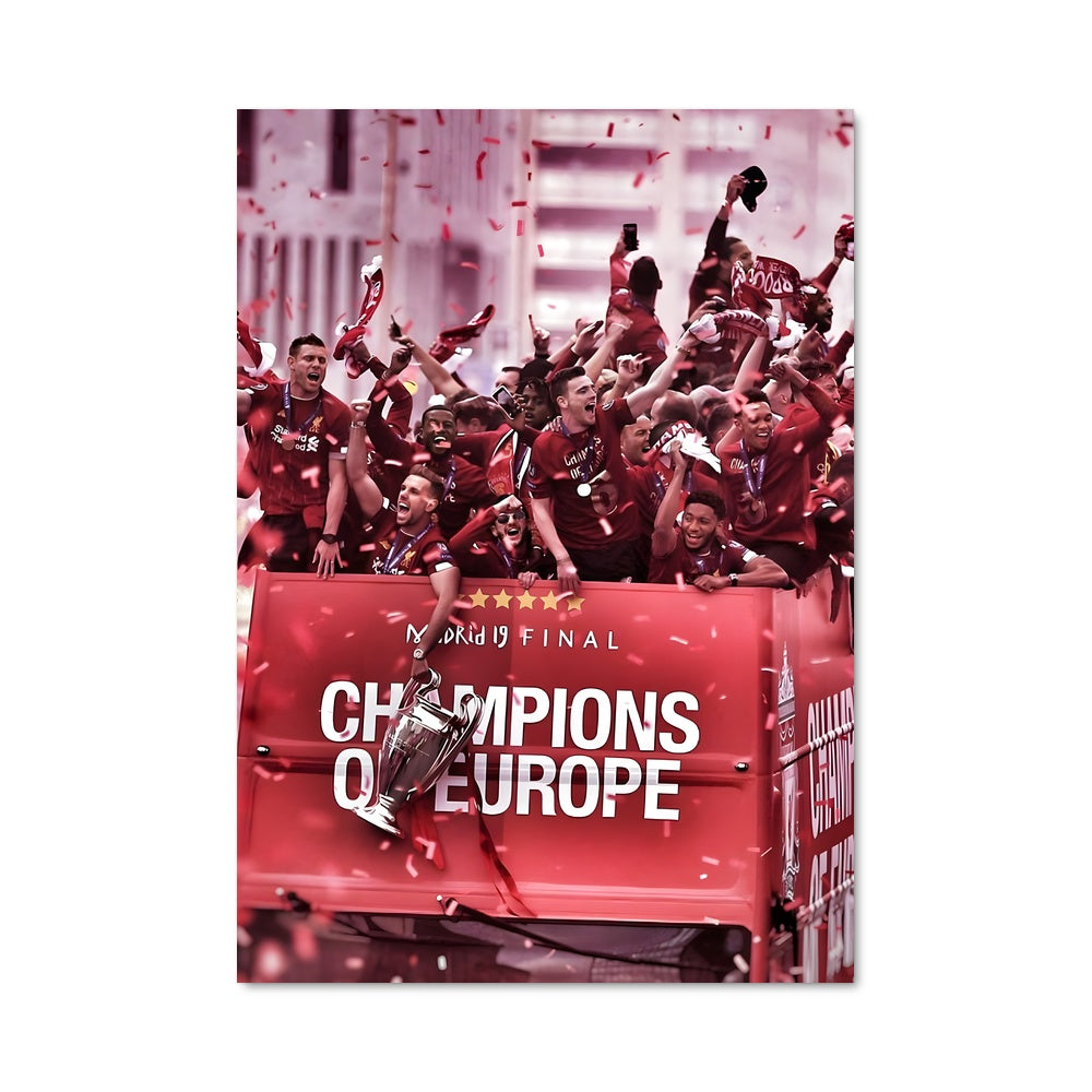 Poster Liverpool: La Fierté Rouge