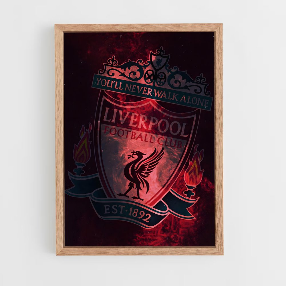 ap-liverpool fc-12 cadre Bois clair