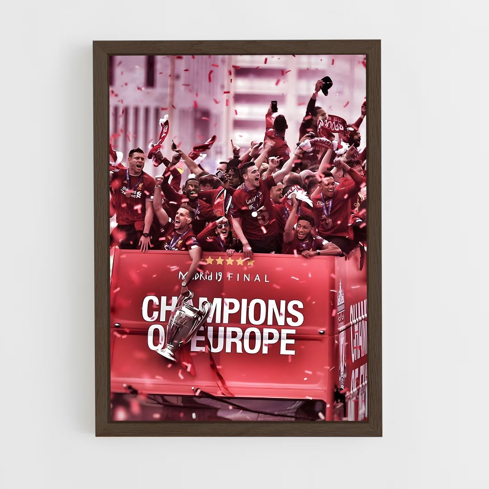 ap-liverpool fc-14 cadre Bois foncé