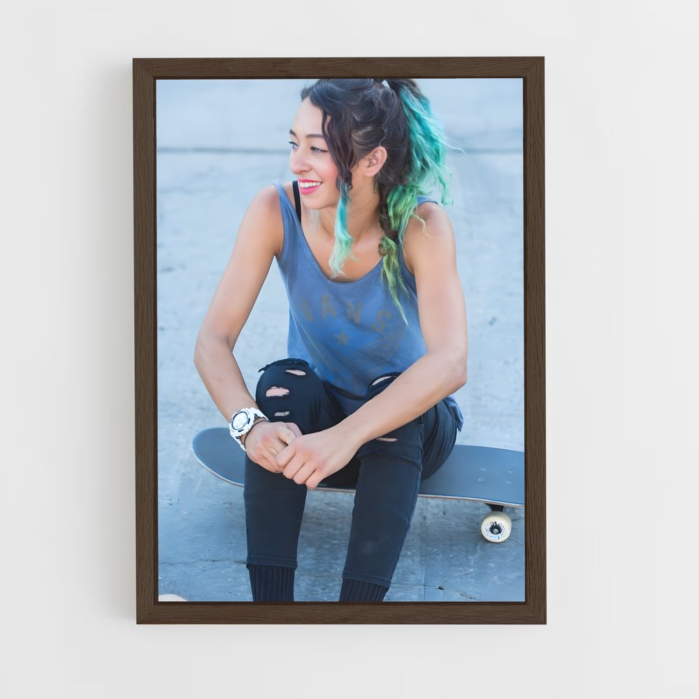 ap-lizzie armanto-4 cadre Bois foncé