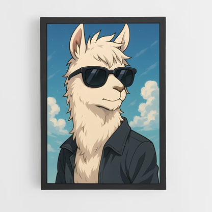 ap-llama-1 cadre Noir
