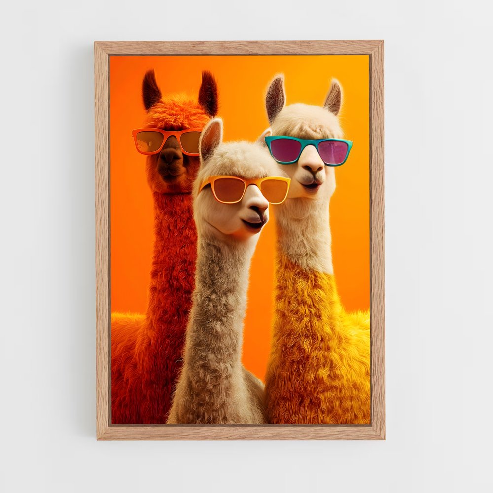 ap-llama-3 cadre Bois clair