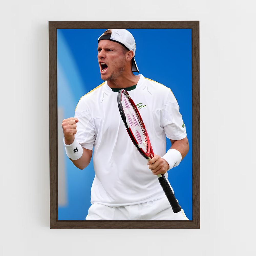 ap-lleyton hewitt-5 cadre Bois foncé