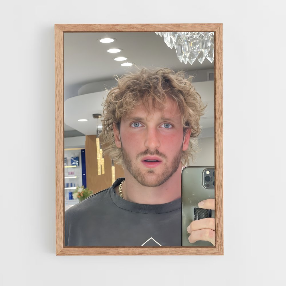 ap-logan paul-3 cadre Bois clair