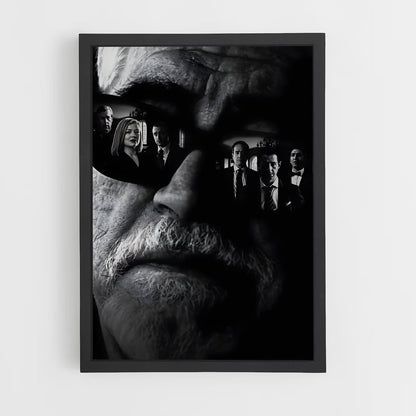 ap-logan roy-1 cadre Noir