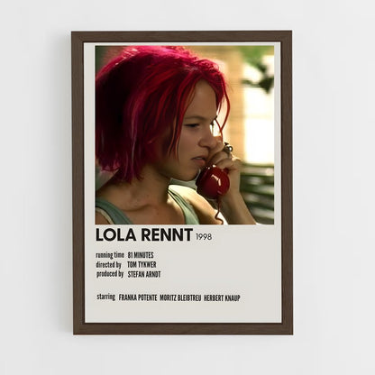 ap-lola rennt-1 cadre Bois foncé