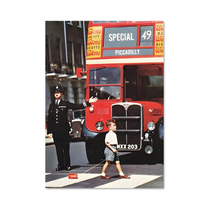 Poster London Crosswalk