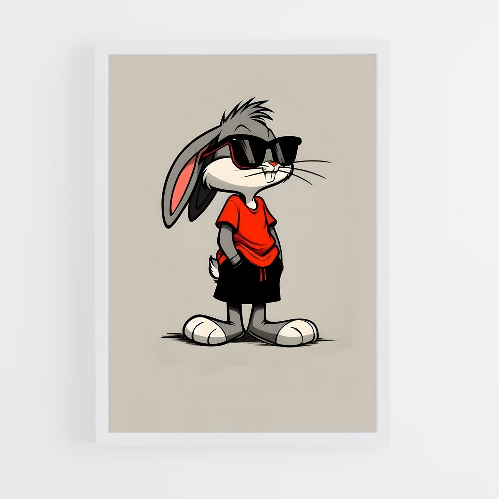 ap-looney tunes-2 cadre Blanc