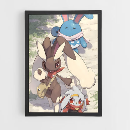 ap-lopunny-1 cadre Noir