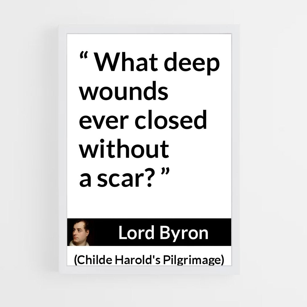 ap-lord byron-5 cadre Blanc